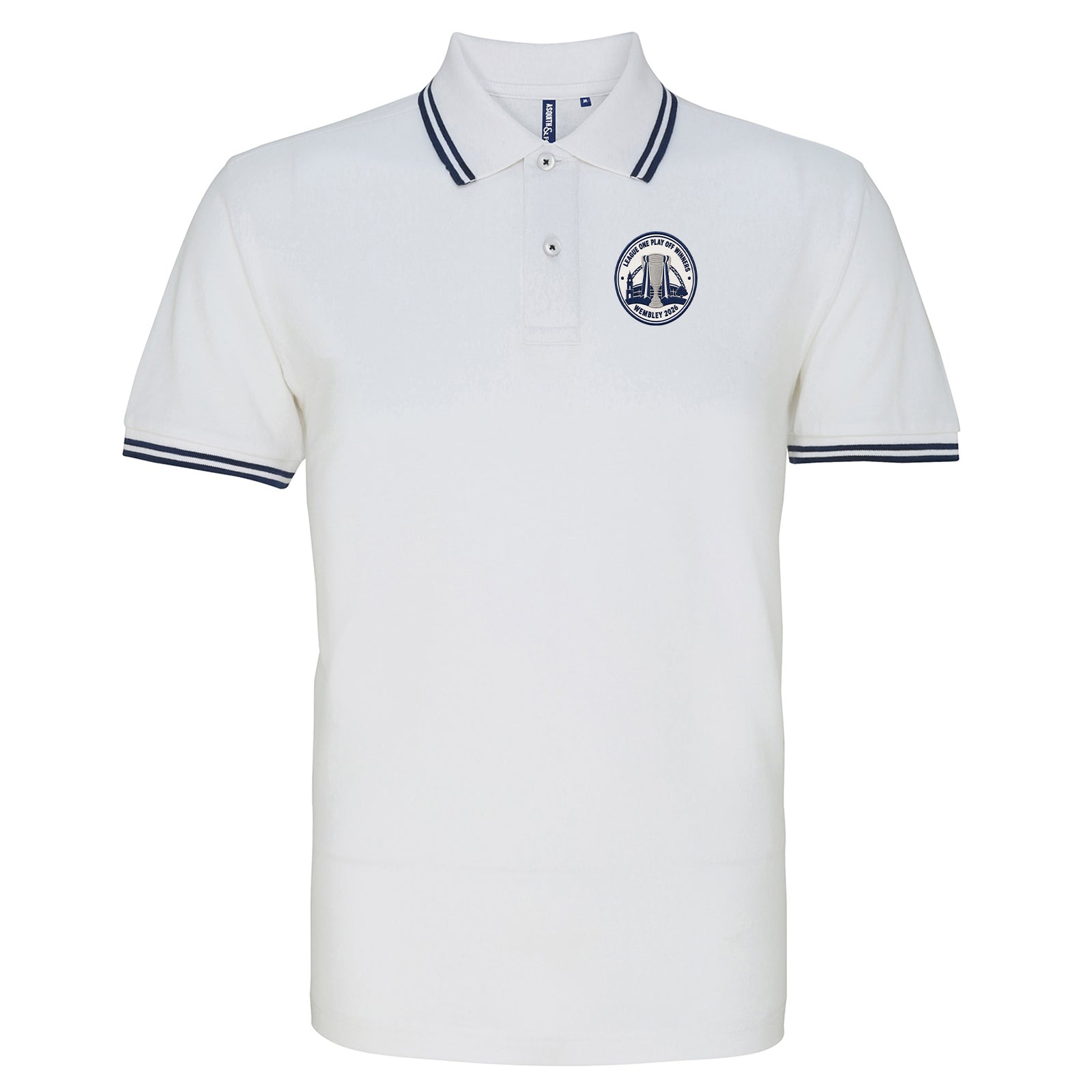 Bolton League One Play off Final Winners 2026 Tipped Polo Shirt