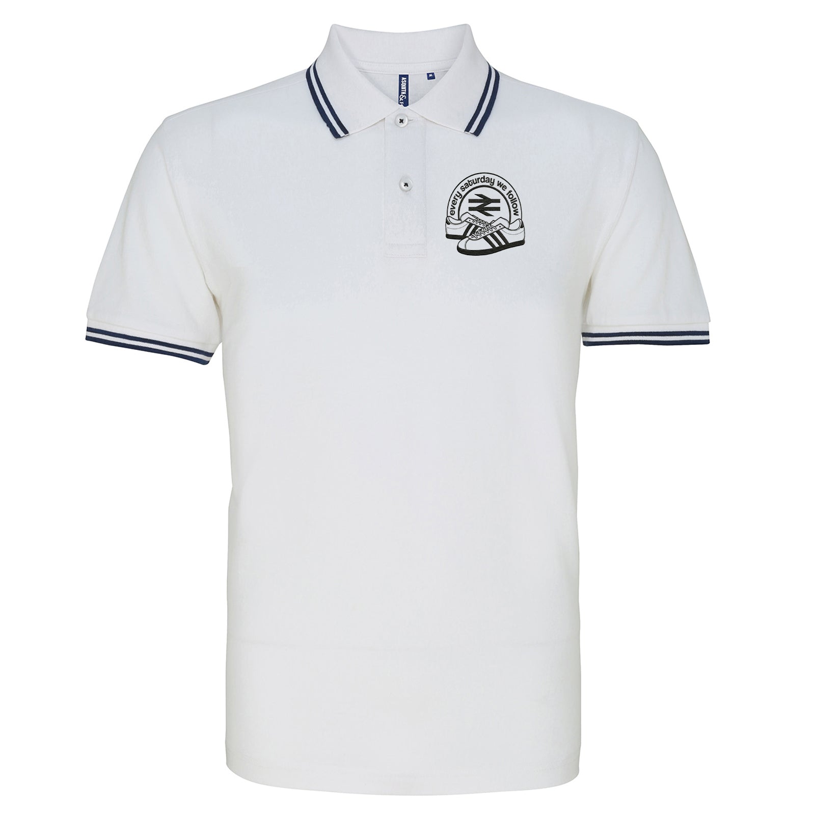 Football Fans Tipped Polo Shirt 