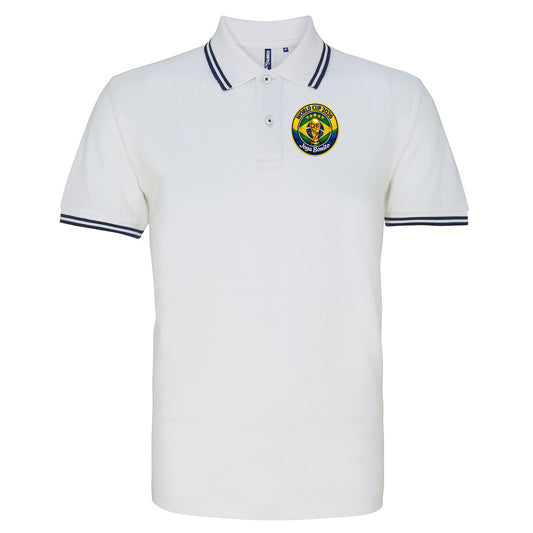 Brazil World Cup 2026 Football Tipped Polo Shirt