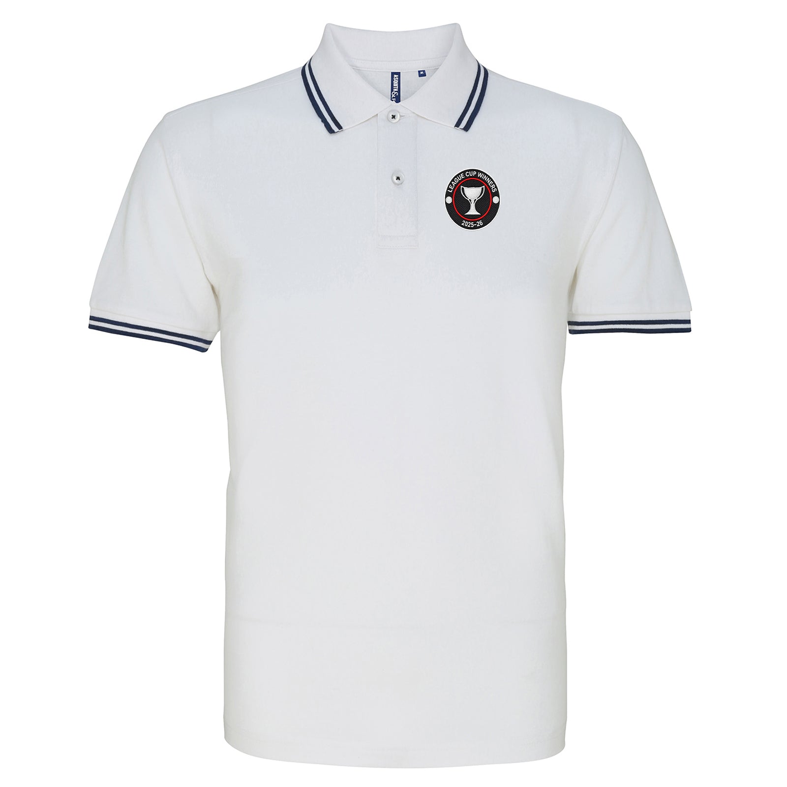 St Mirren League Cup Winners 2025 Tipped Polo Shirt