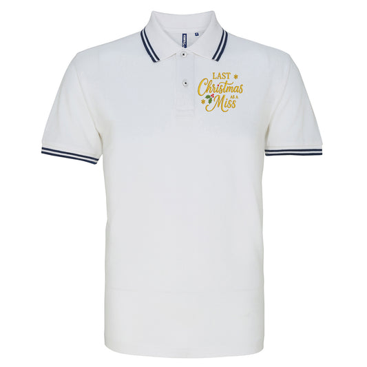 Last Christmas as Miss Tipped Polo Shirt