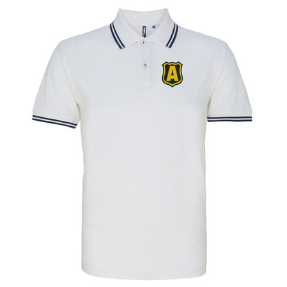 Retro Australia Soccer Tipped Polo Shirt 
