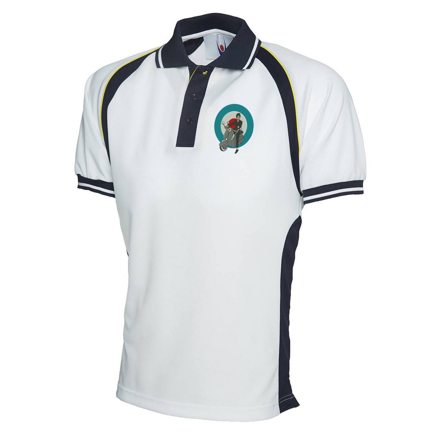 Retro MOD Scooter Sports Polo Shirt