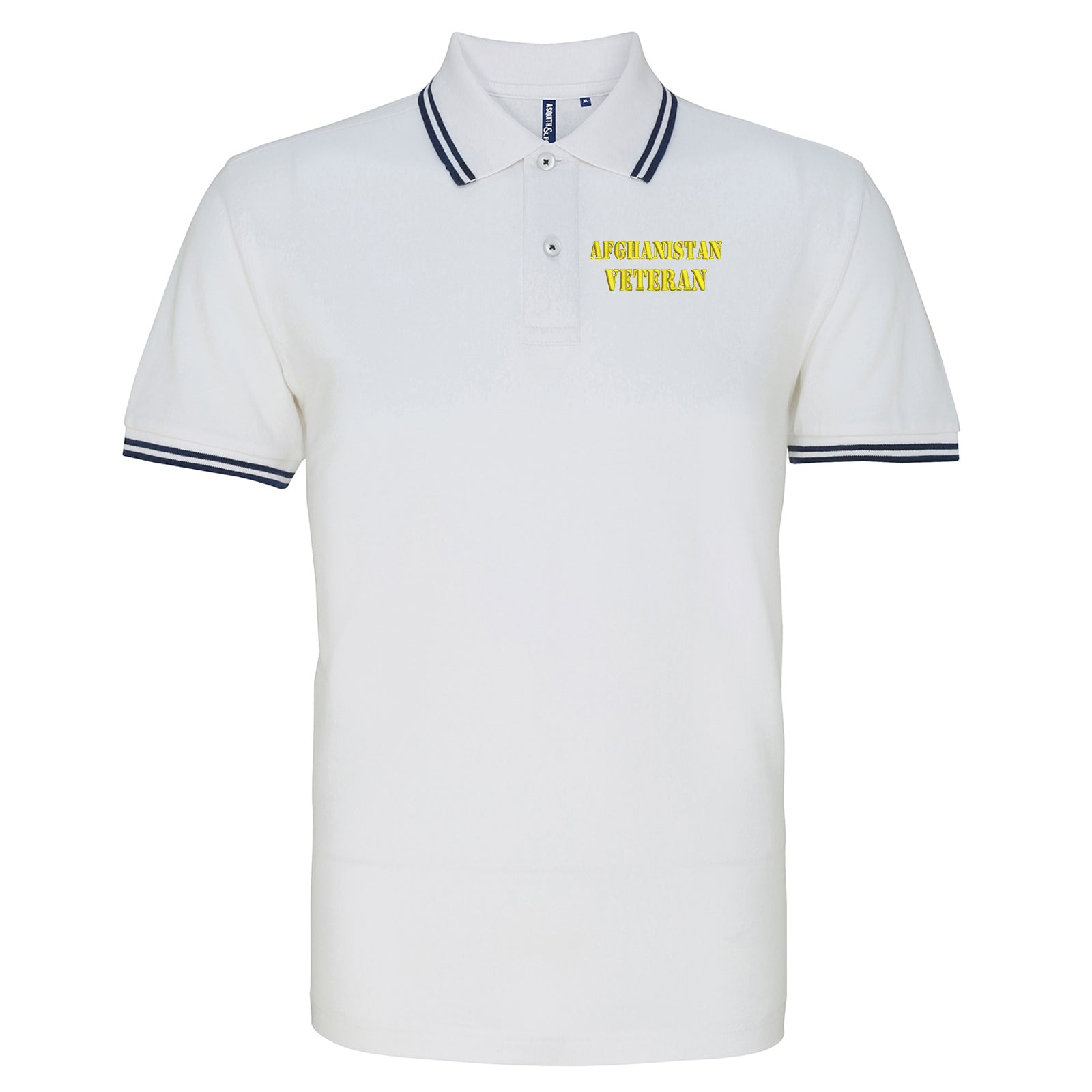 Afghanistan Veteran Tipped Polo Shirt