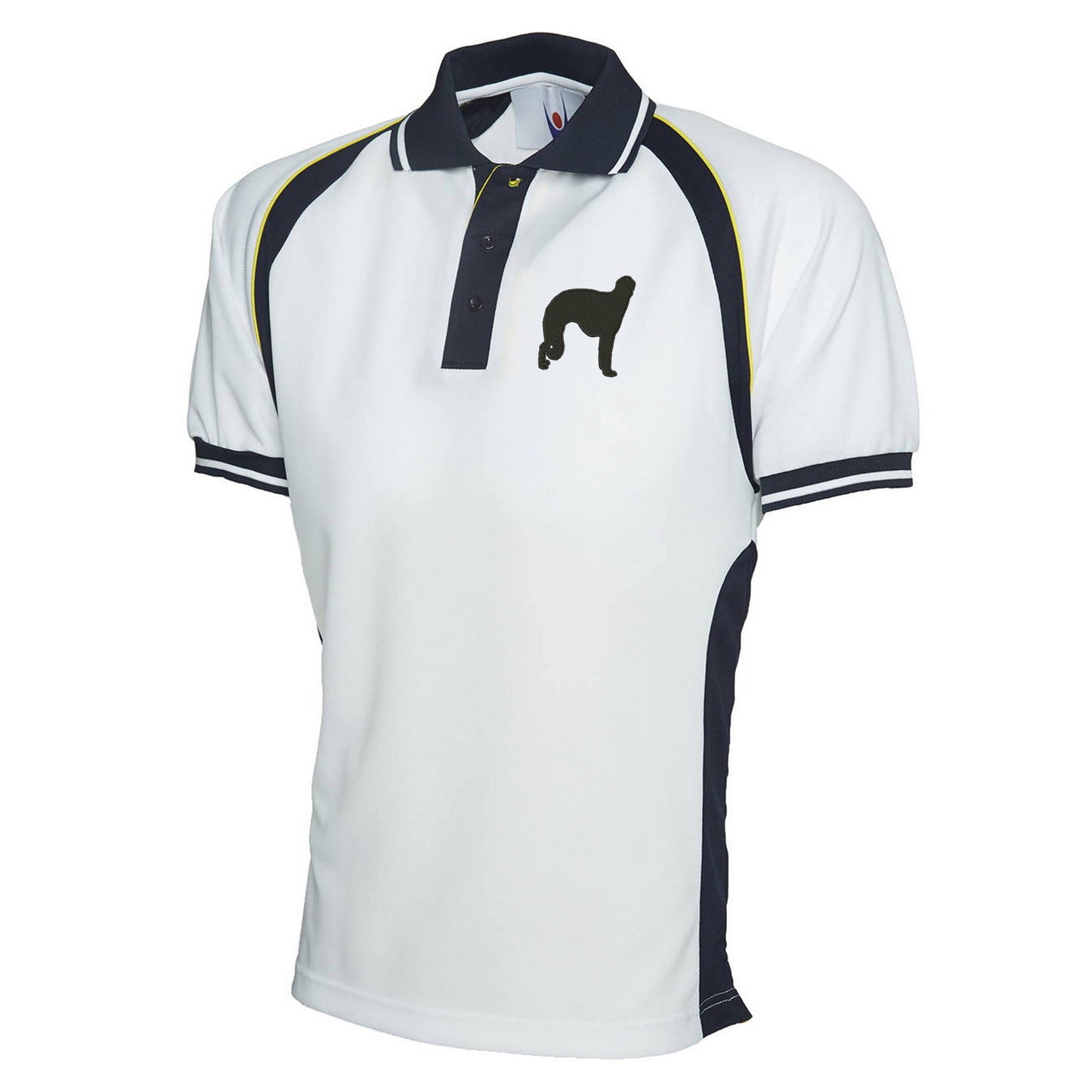Borzoi Embroidered Sports Polo Shirt