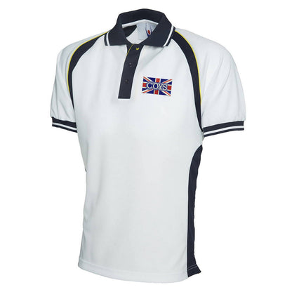 COYS Union Jack Embroidered Sports Polo Shirt