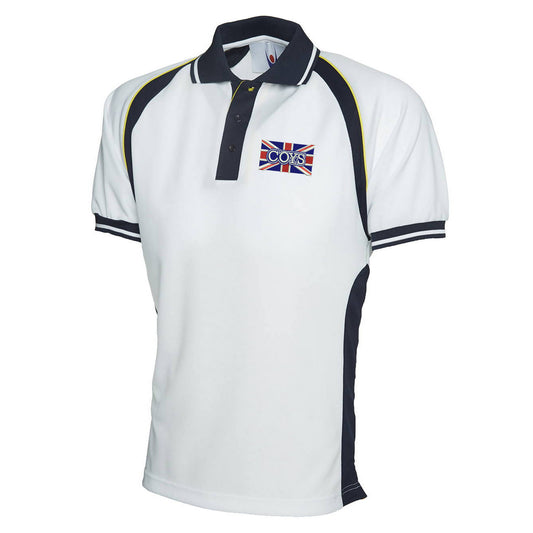 COYS Union Jack Embroidered Sports Polo Shirt