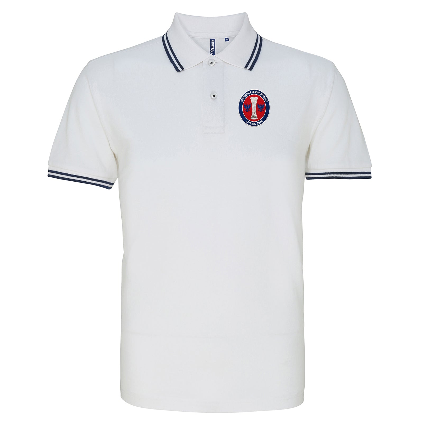 Crystal Palace Conference League Winners 2026 Tipped Polo Shirt