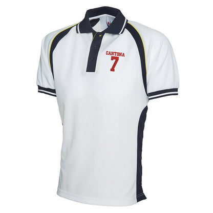 Eric Cantona Football Polo Shirt for Sale