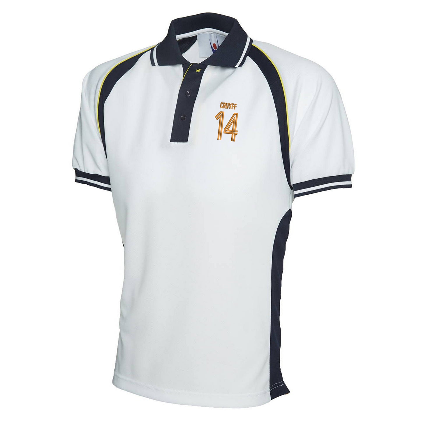 Cruyff 14 Embroidered Sports Polo Shirt