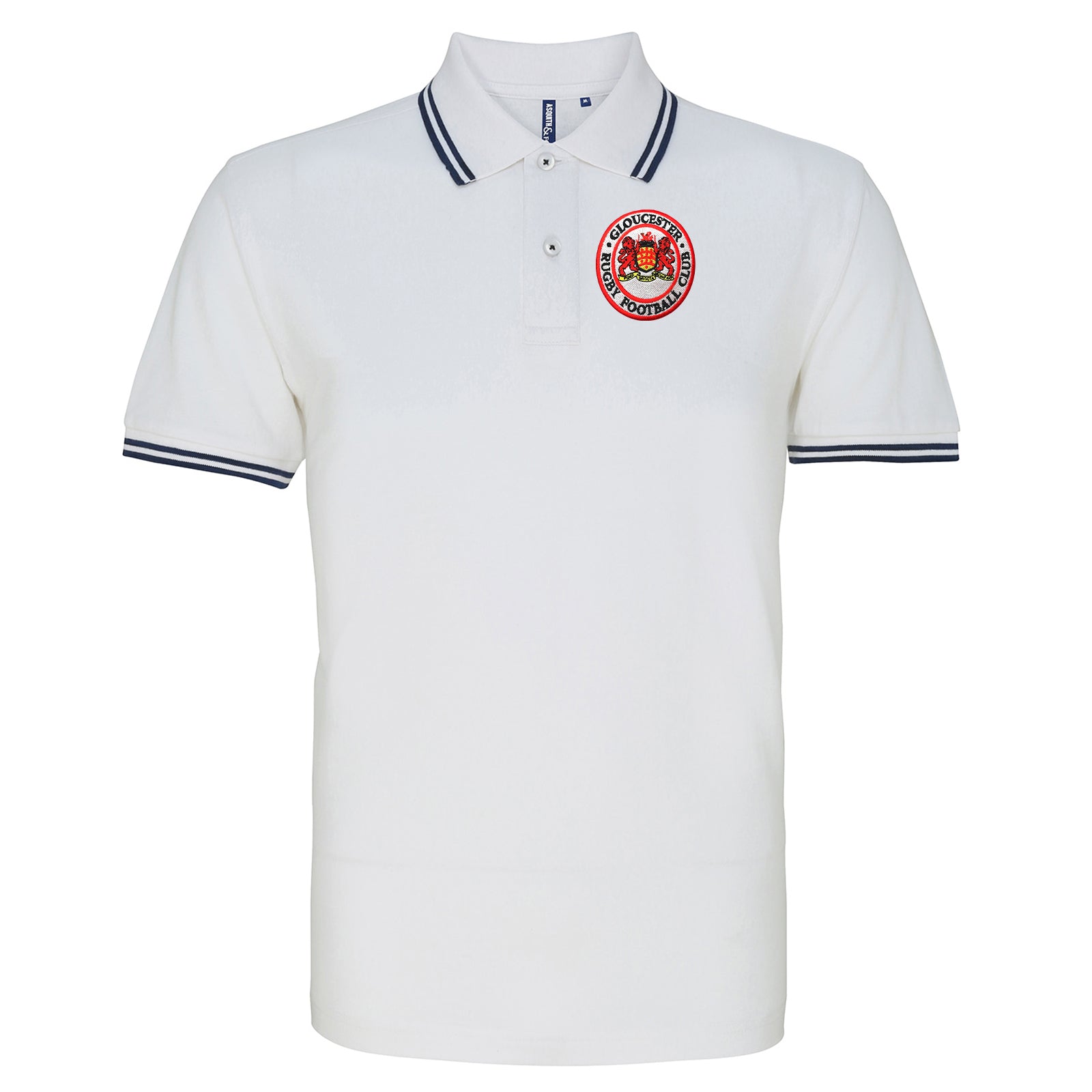 Gloucester Rugby Union Tipped Polo Shirt