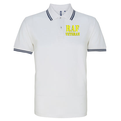 Royal Air Force Veteran Tipped Polo Shirt
