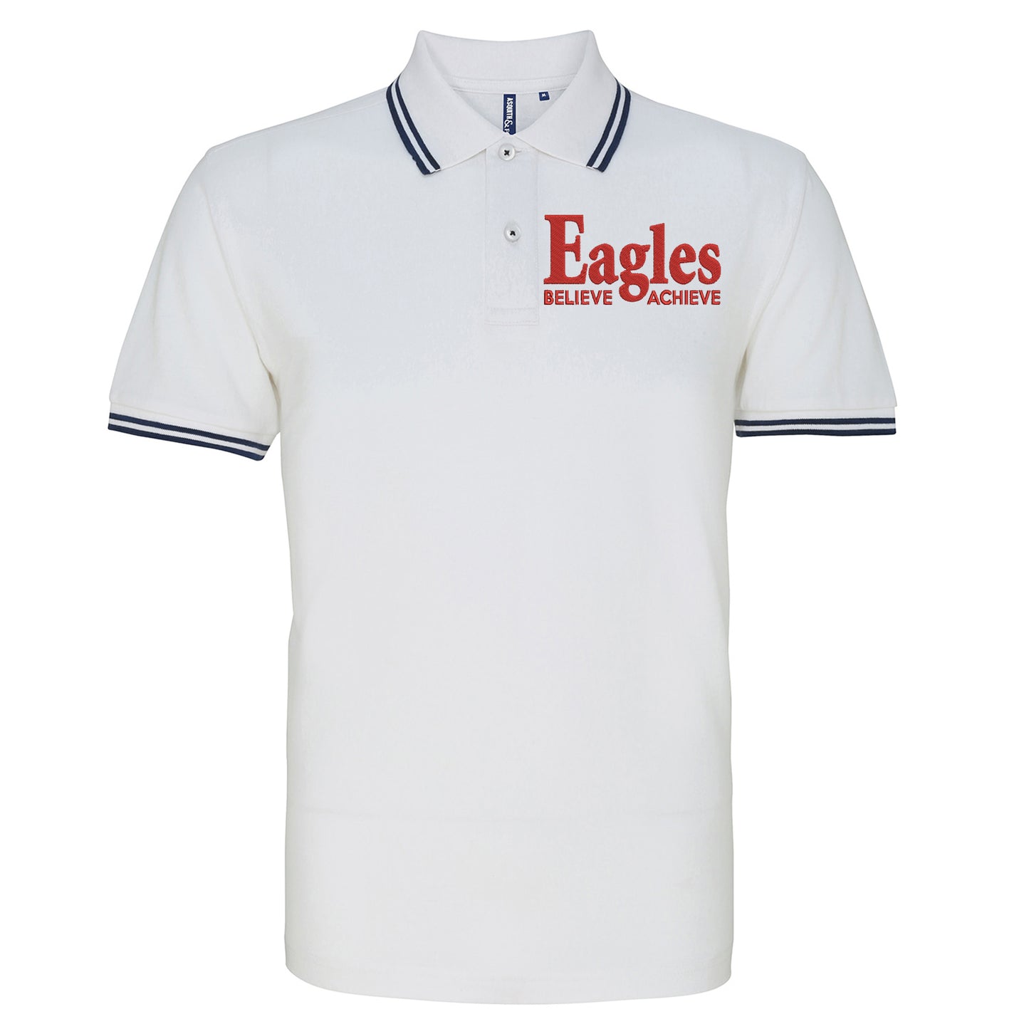 Crystal Palace Soccer Tipped Polo Shirt