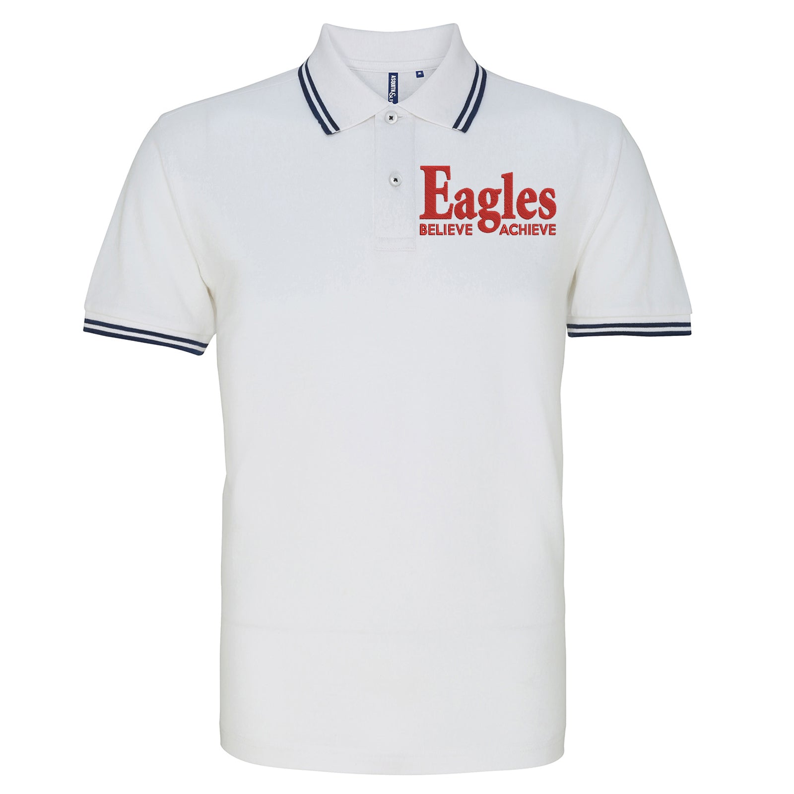 Crystal Palace Soccer Tipped Polo Shirt