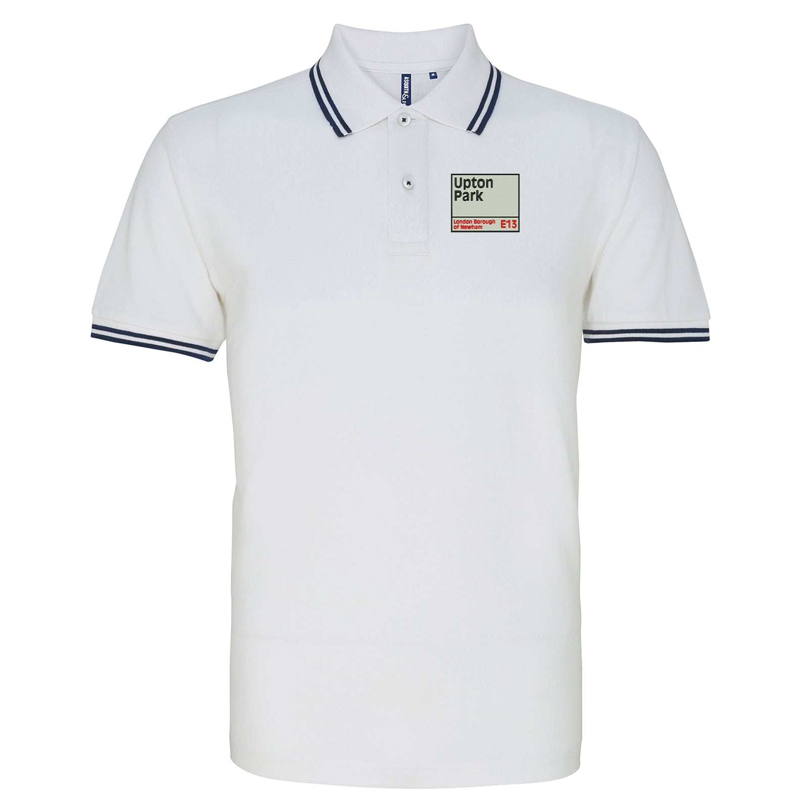 West Ham Upton Park Tipped Polo Shirt 