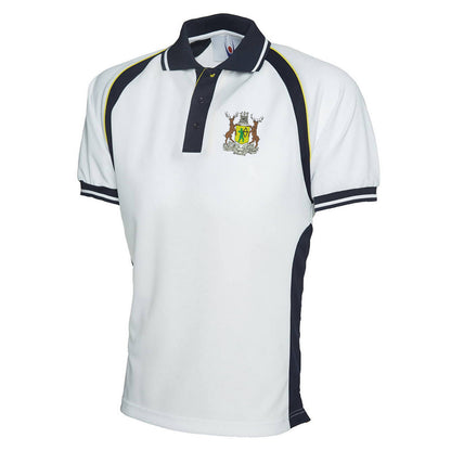 Retro Notts County 1962 Embroidered Polyester Sports Polo Shirt