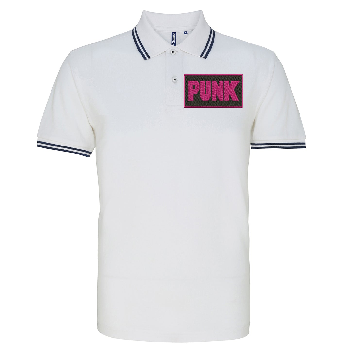CM Punk Tipped Polo Shirt