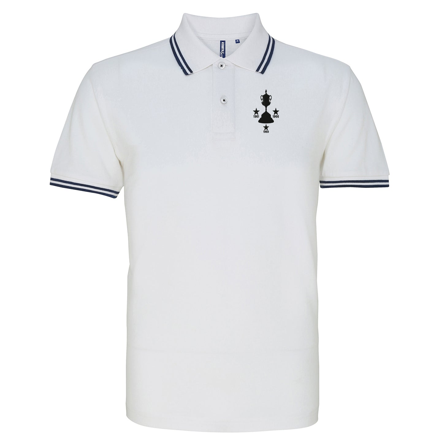 Tamworth Football Tipped Polo Shirt