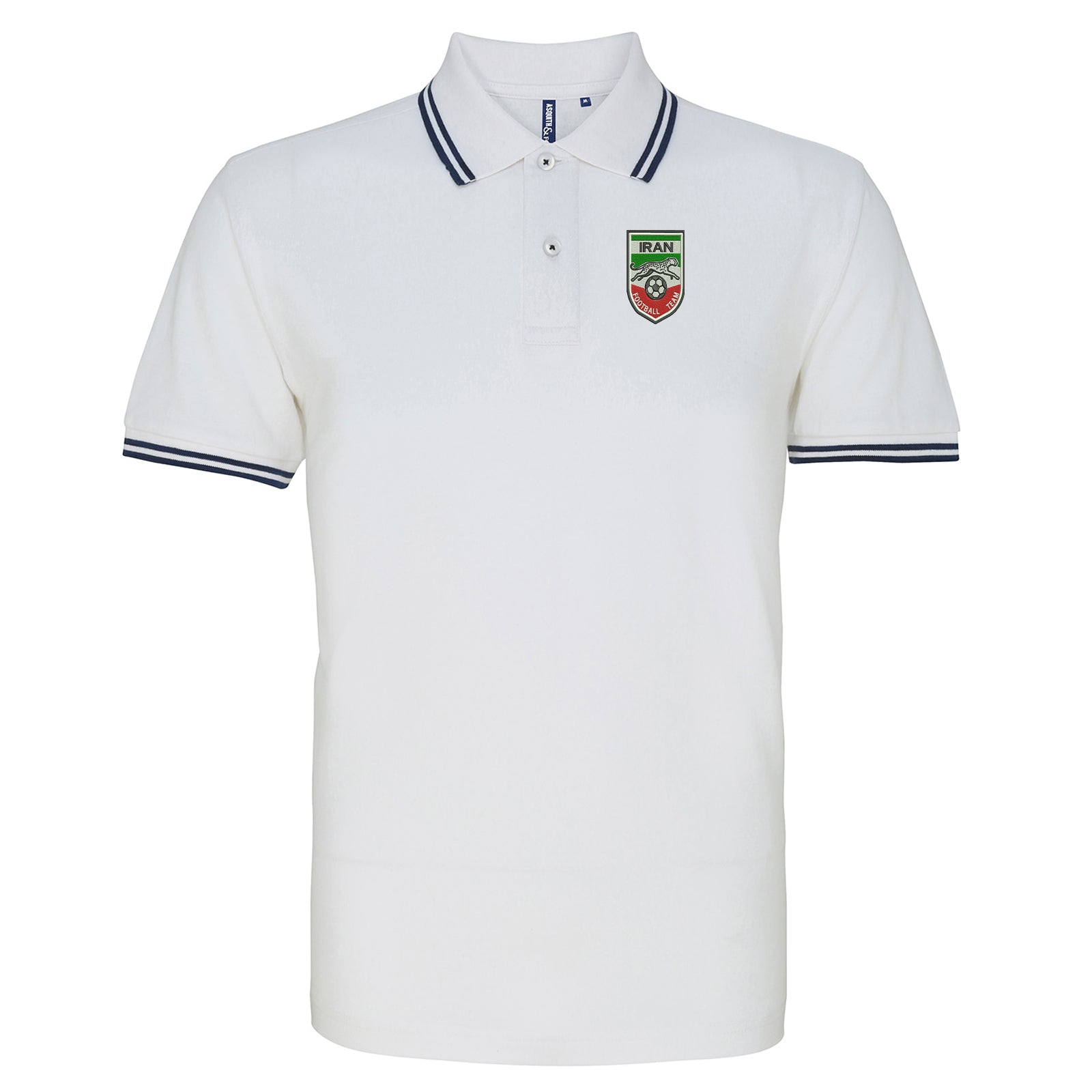 Iran Football Tipped Polo Shirt