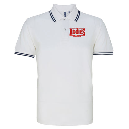 Hamilton Academical Tipped Polo Shirt 