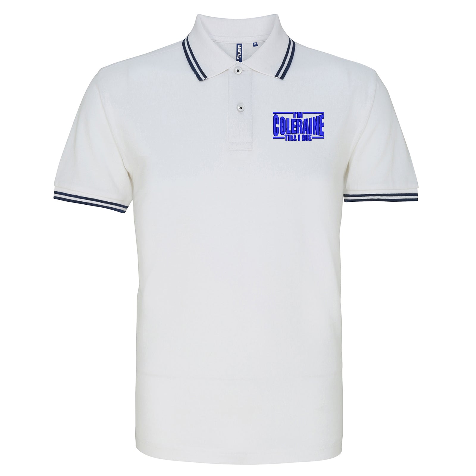 I am Coleraine Embroidered Polo Shirt
