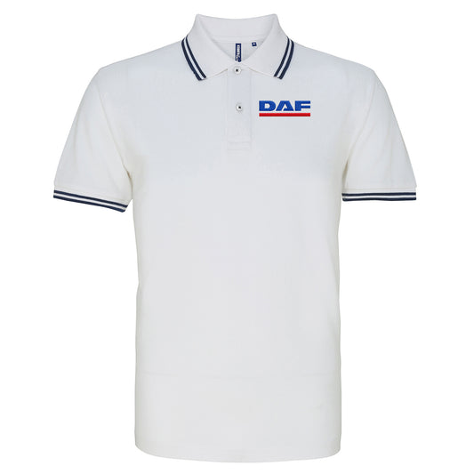 DAF Trucks Tipped Polo Shirt
