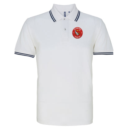 Old School Accrington Stanley Tipped Polo Shirt