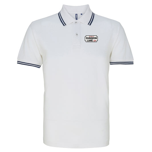 The Boys of Dungeon Lane Paul McCartney Album Tipped Polo Shirt