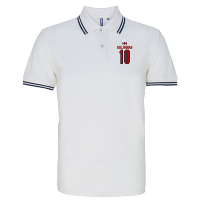 Bellingham Football Tipped Polo Shirt