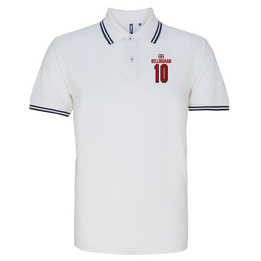 Bellingham Football Tipped Polo Shirt