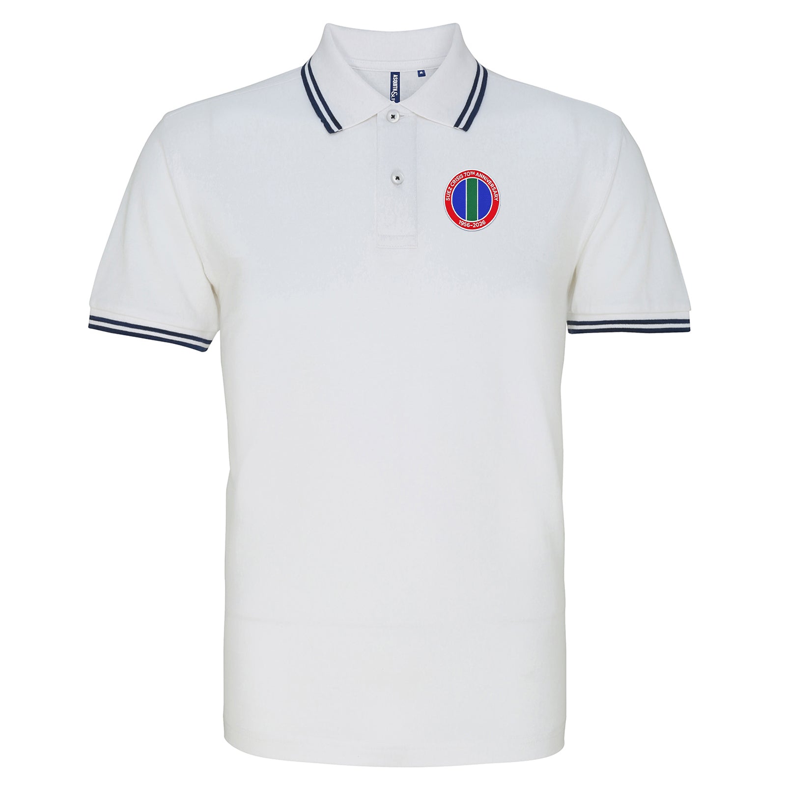 Suez Crisis 70th Anniversary Tipped Polo Shirt