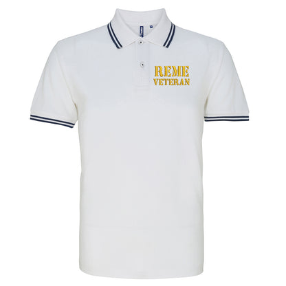 REME Veteran Tipped Polo Shirt 