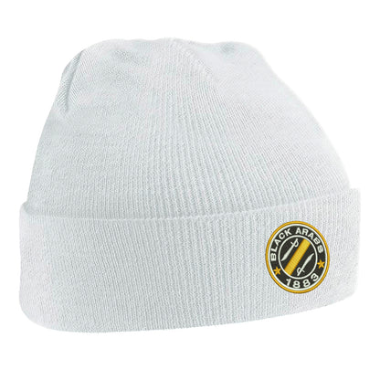 Black Arabs Embroidered Beanie Hat