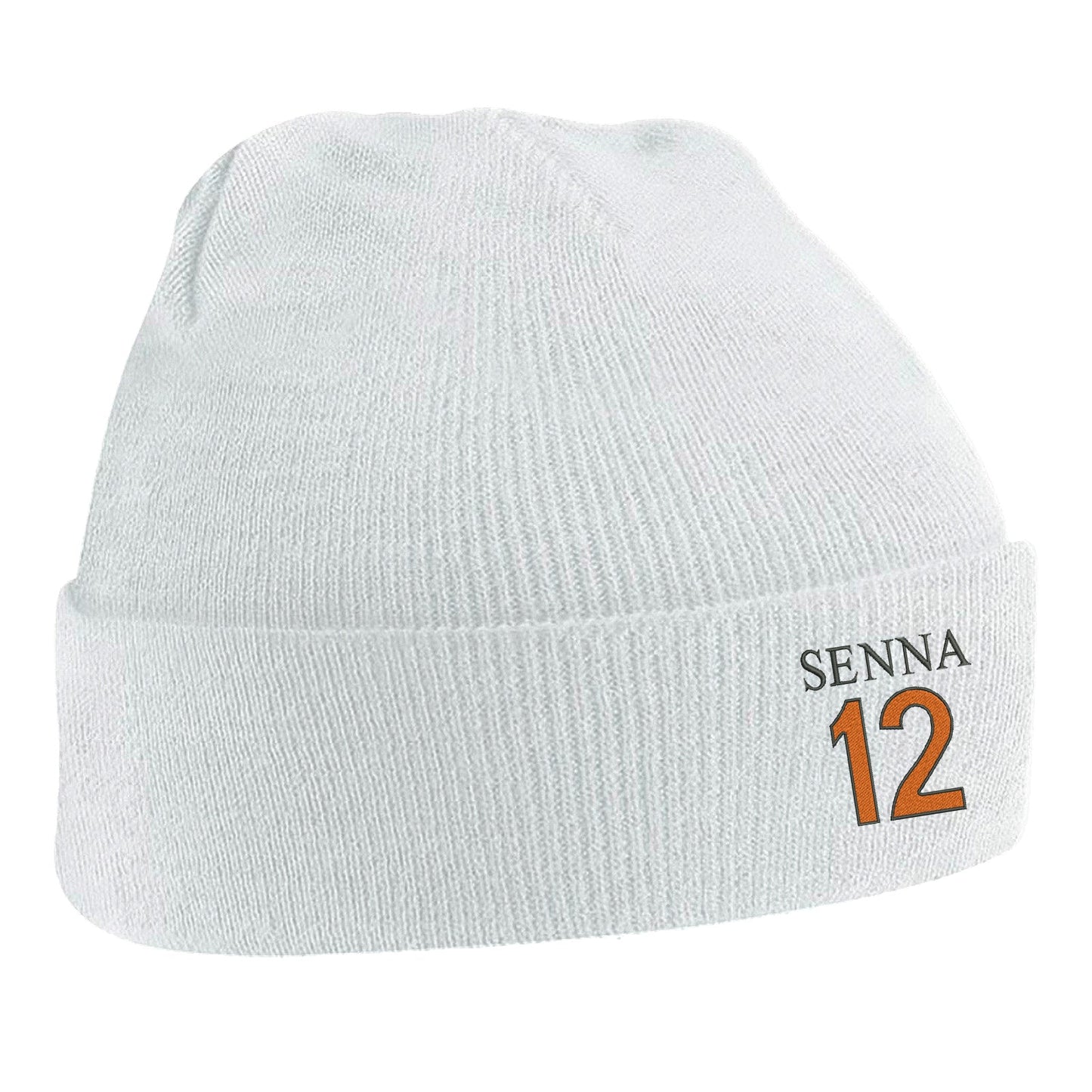 Retro Senna 12 Beanie Hat