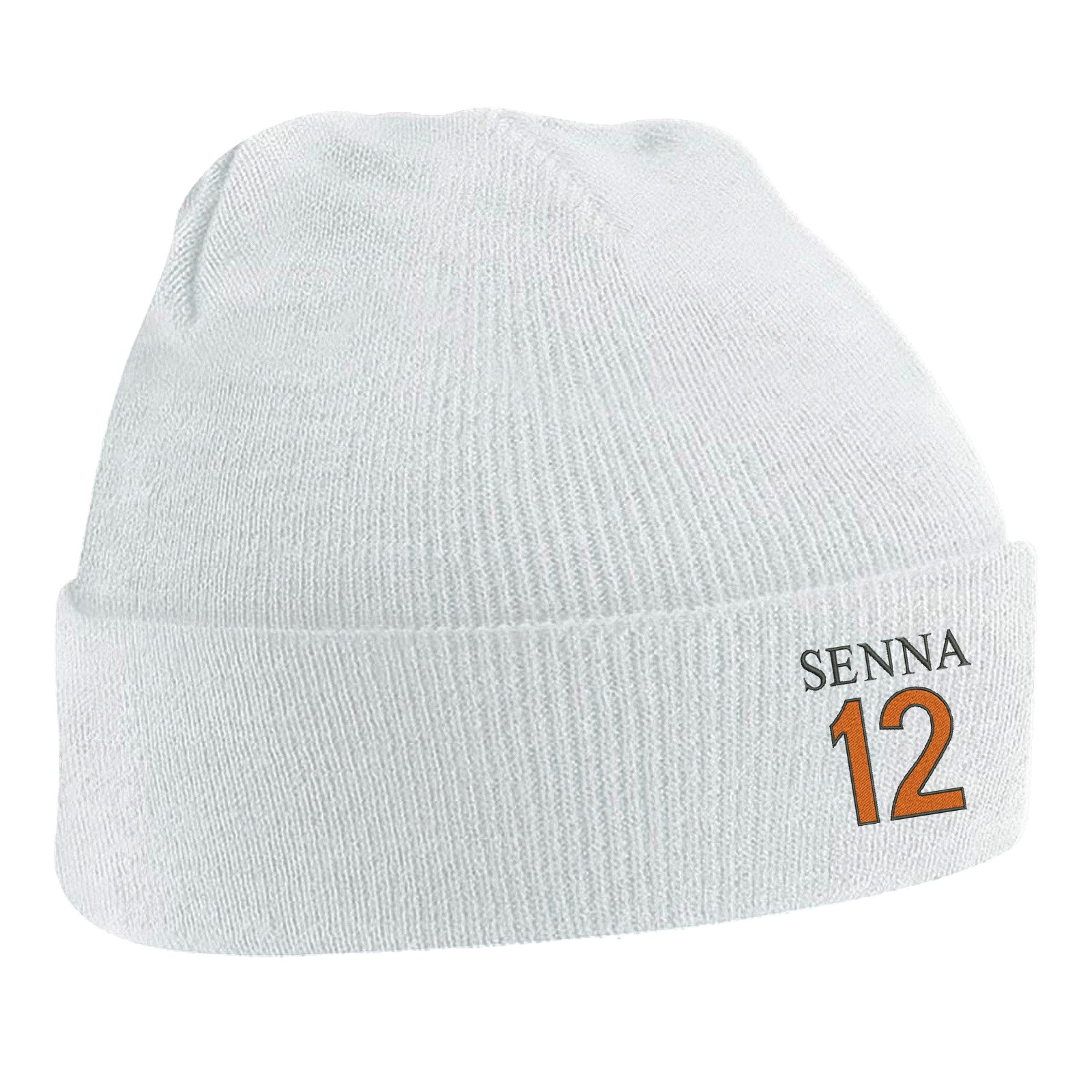 Retro Senna 12 Beanie Hat