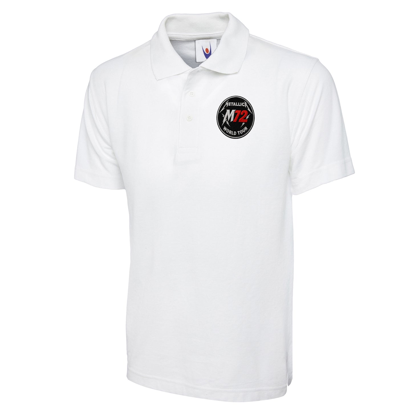 Metallica M72 World Tour Classic Polo Shirt