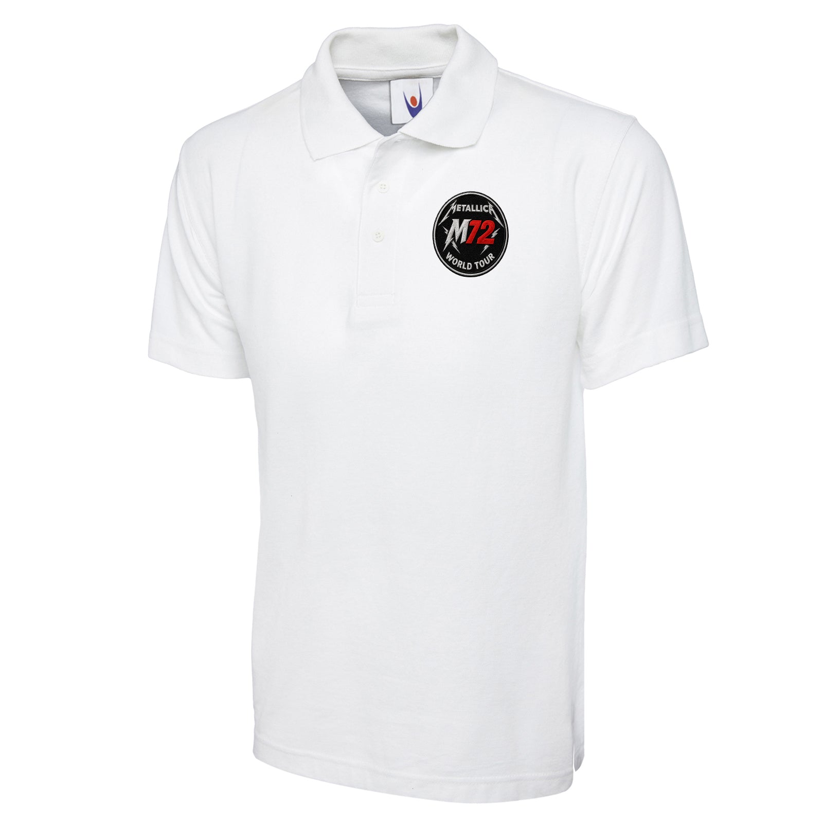 Metallica M72 World Tour Classic Polo Shirt