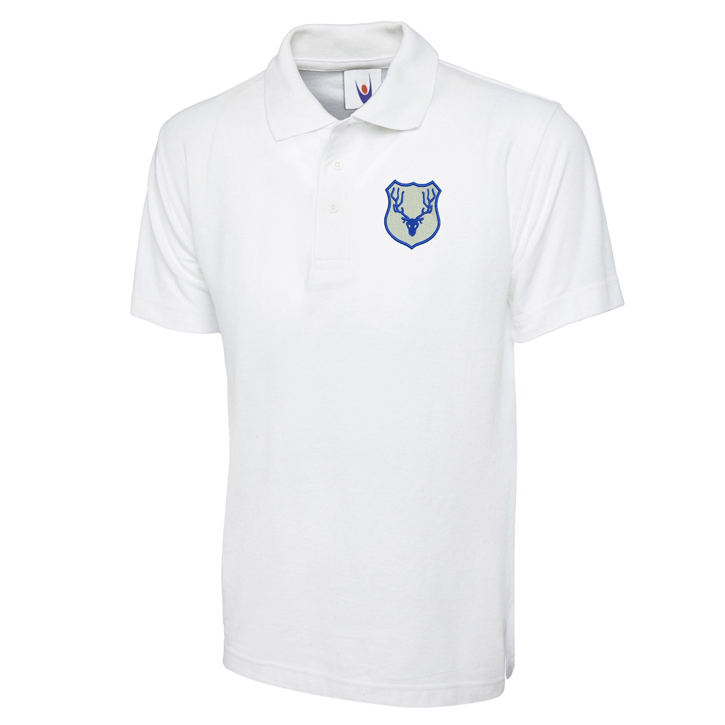 Retro Ross County Embroidered Classic Polo Shirt