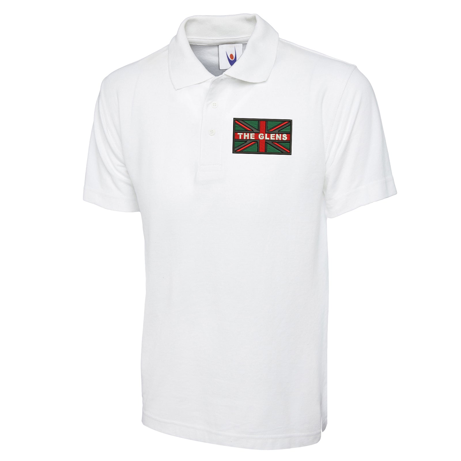 The Glens Coloured Union Jack Polo Shirt