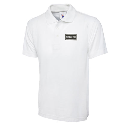 Supreme Embroidered Classic Polo Shirt