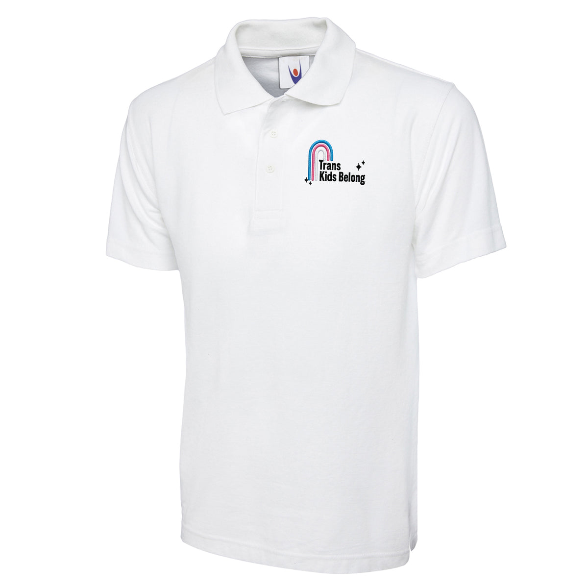 Trans Kids Belong Polo Shirt