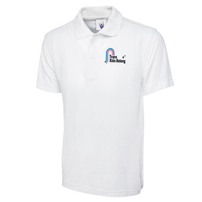 Trans Kids Belong Polo Shirt