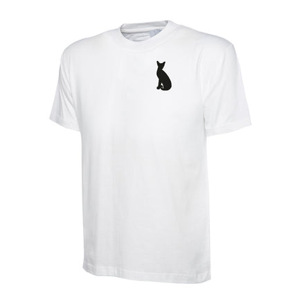 Siamese Cat Embroidered Children's T-Shirt