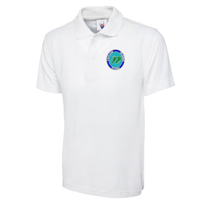 Falkland Islands Veteran Embroidered Classic Polo Shirt