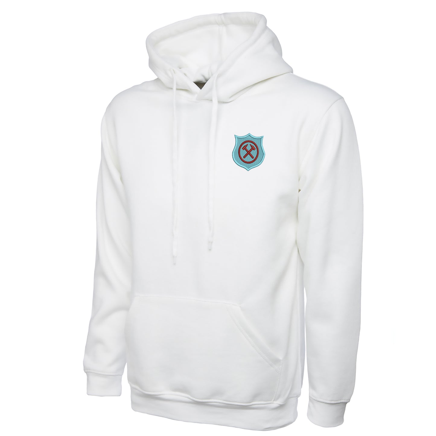 Retro West Ham 1923 Embroidered Classic Hoodie