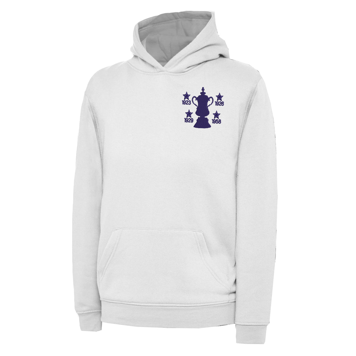 Retro Bolton Four Time Cup Winners Children's Hoodie