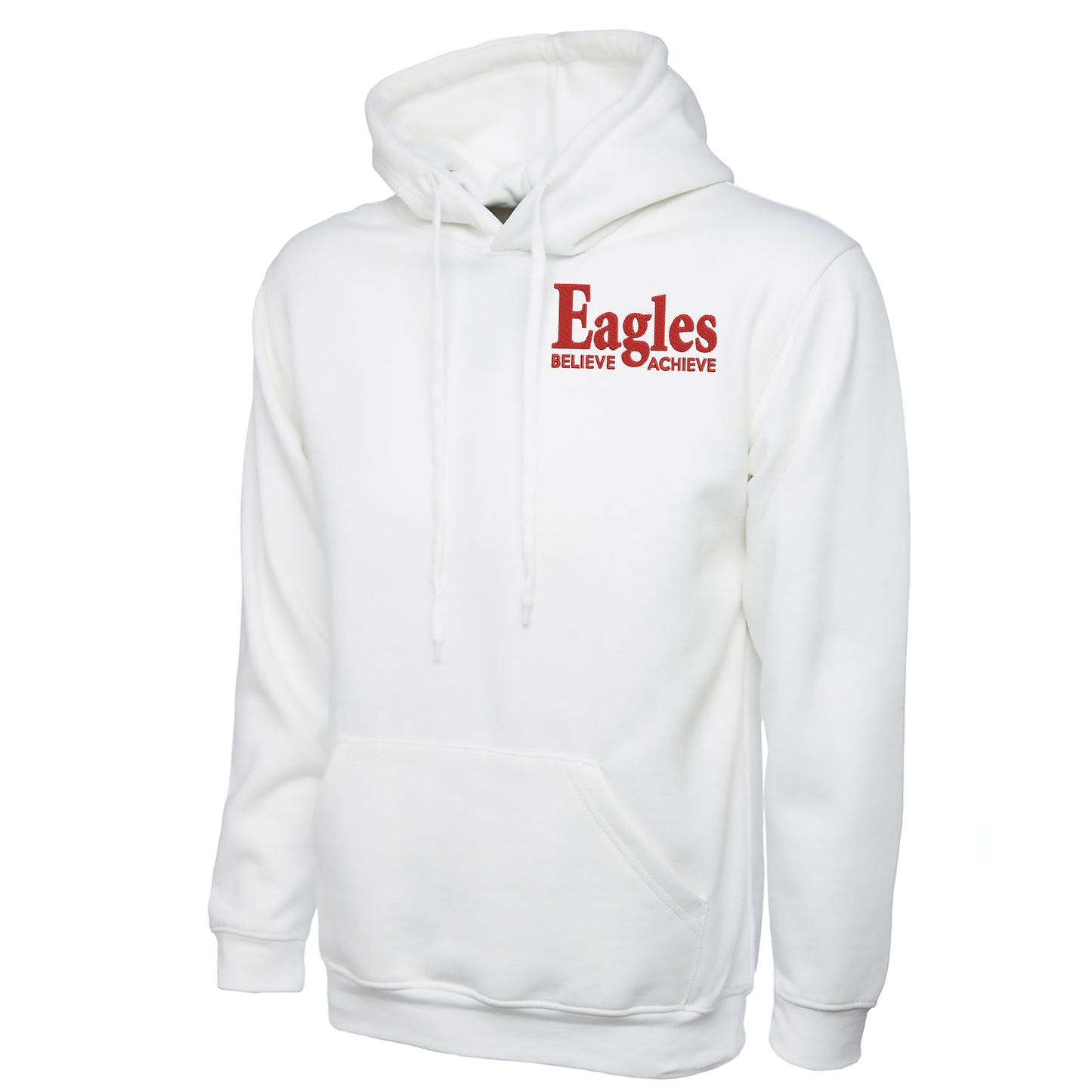 Eagles Believe & Achieve Embroidered Hoodie