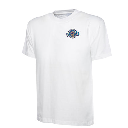 Sky Blues Keep The Faith Embroidered Children's T-Shirt