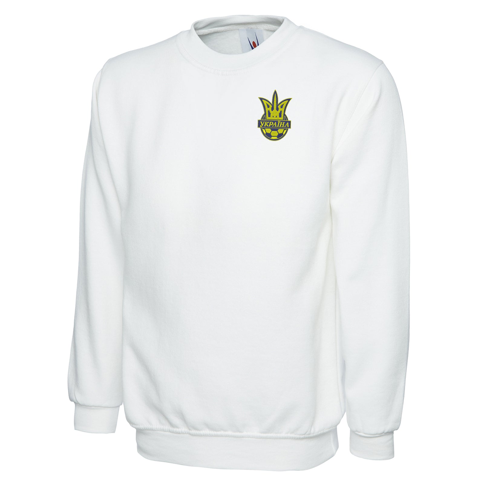 Old School Ukraine National Football Sweatshirt 
