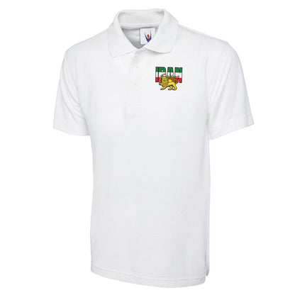 Iran Flag Polo Shirt